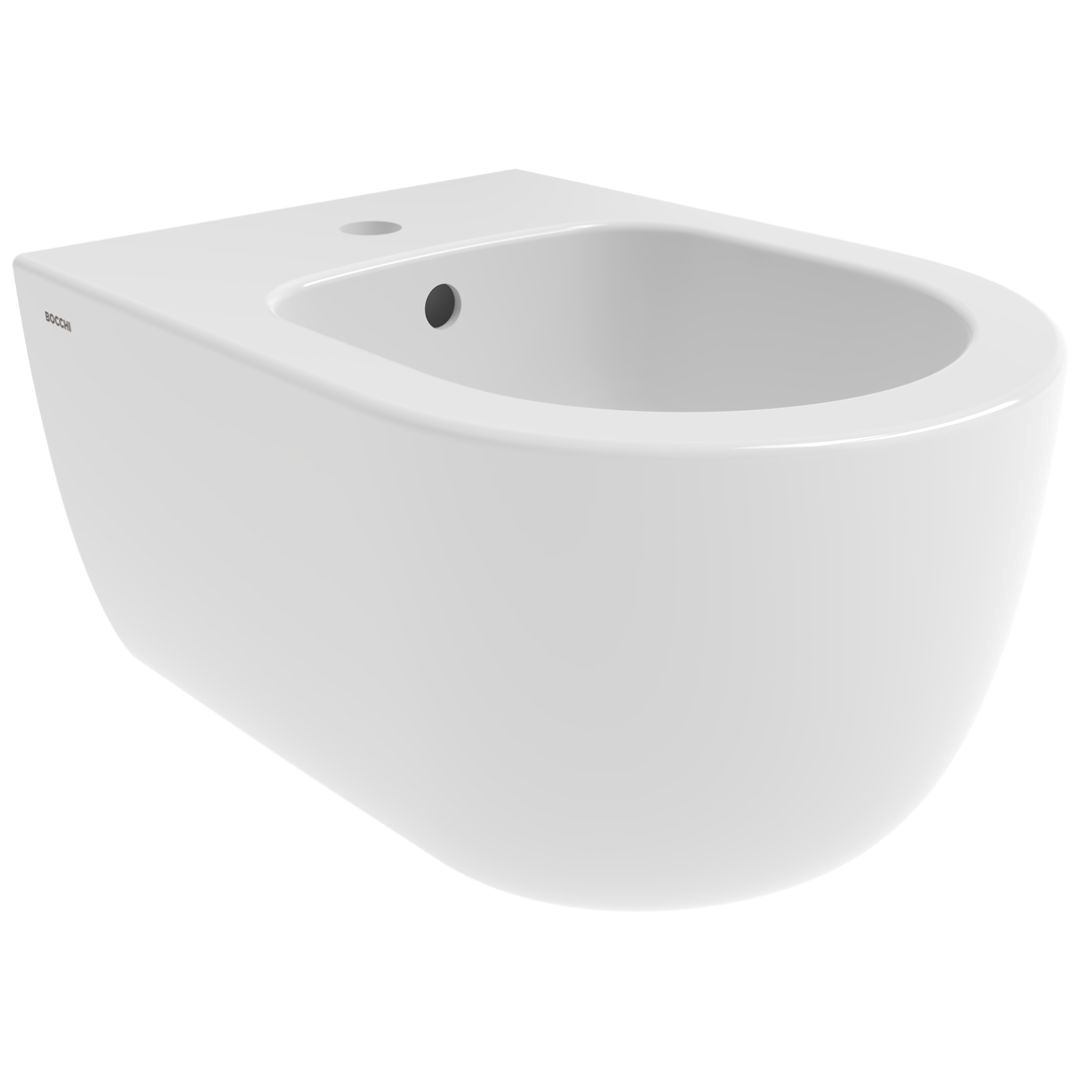 Bide konzolni BOCCHI - TONDO [1487-001-0120][white, glossy]